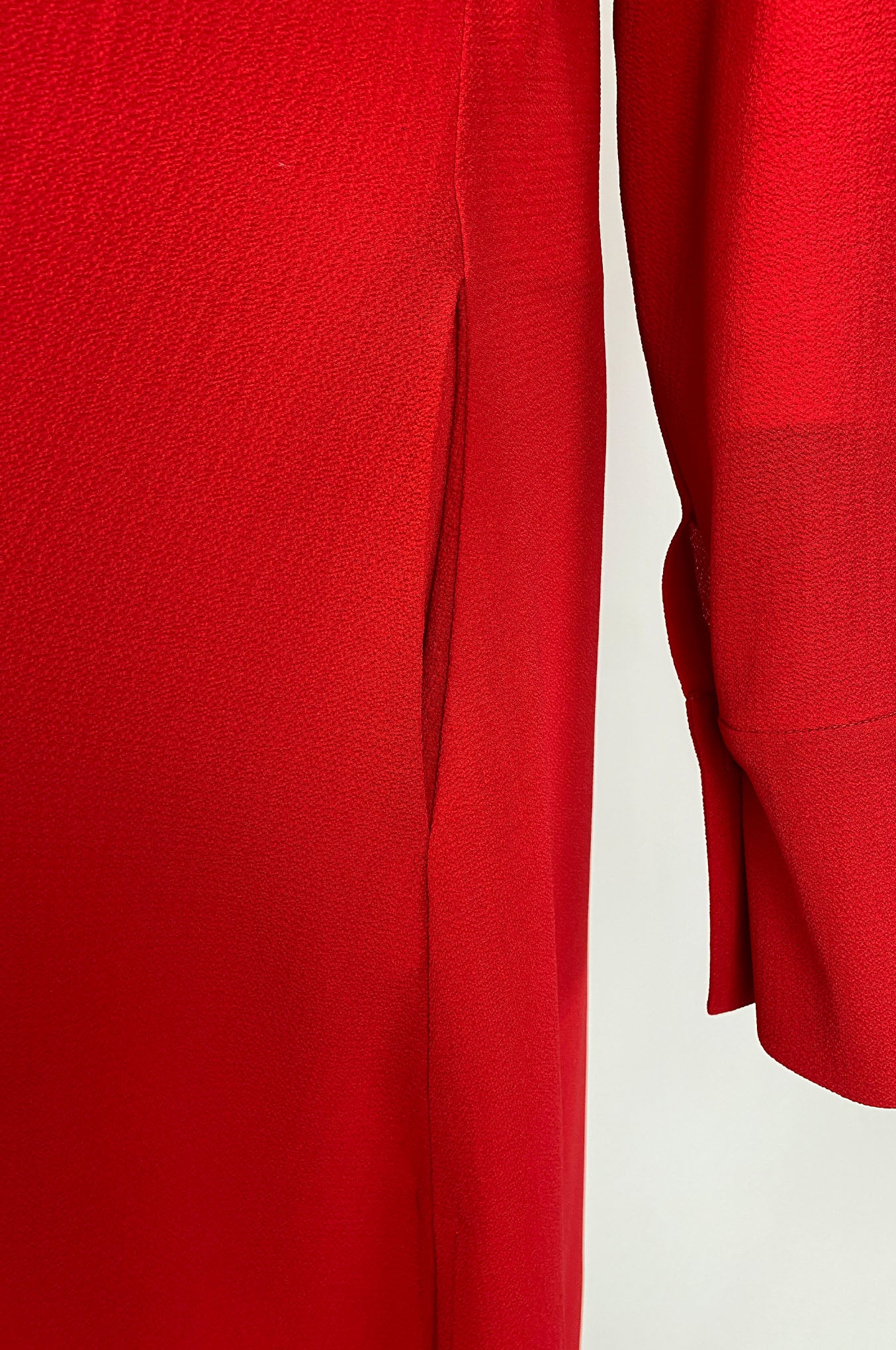 SHIRT DRESS "RED SUN"